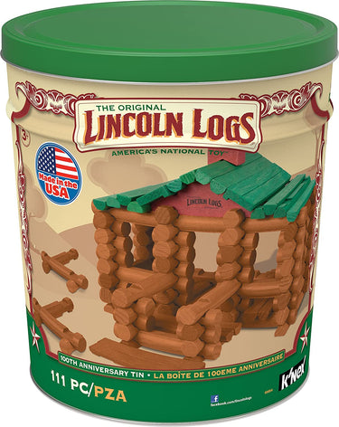 Lincoln Logs | Bouw & creëer - Klassieke houten constructieset